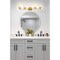 Z-Lite Analia Vanity, 5-Light, 45.75 In.W x 7.5 In.L x 9.25 In.H, Modern Gold/Clear Ribbed 1101-5V-MGLD - alternate 6